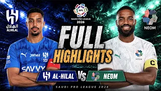 Full Highlights | Al Hilal vs Neom | Saudi Pro League 2026 | tapmad | SPL26