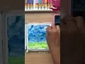 Clouds painting
