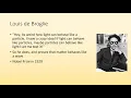 Wave behavior of matter and the uncertainty principle