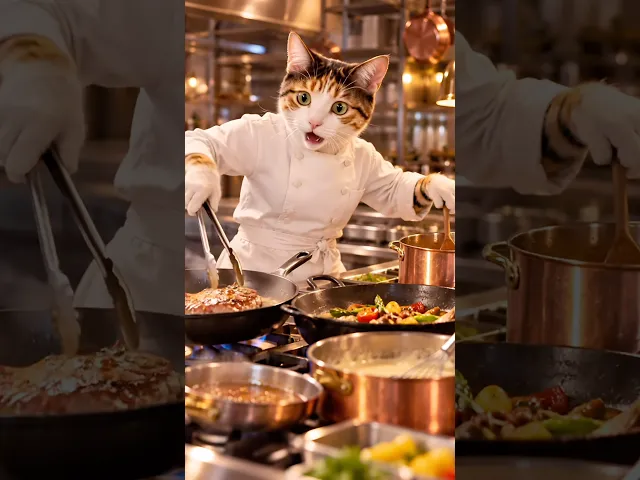新人シェフ見習いが大奮闘!料理はどうなる!?