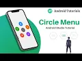 Circle Menu in Android Studio Circle Menu Animation Android Studio UI Design Android Tutorials