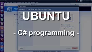 C programming with MonoDevelop on Ubuntu 16 04
