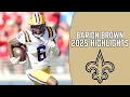 Barion Brown Highlights Welcome to the Saints