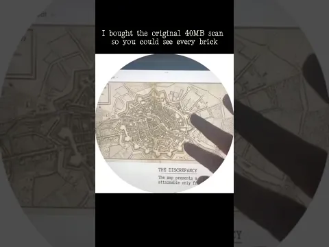 I found the original map of Berlin from 1748 (not compressed) 🇩🇪 #history #mystery #berlin