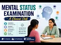 Mental Status Examination - A Clinical Skill