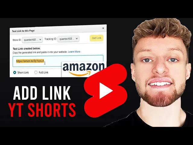 Thumbnail for Comment ajouter des liens d'affiliation Amazon aux YouTube Shorts
