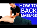 How to Massage the Lower Back for Pain Relief Relaxation No Talking