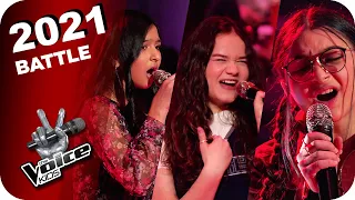 Tones And I Dance Monkey Viktoria Vivienne Aanvi The Voice Kids 2021 Battles 