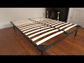 Classic Brands Europa Metal and Wood Frame Assembly Instructions