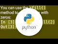 Best way to format integer as string with leading zeros