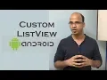 Custom ListView-ListView with Image and Text in Android Android Tutorial for Beginners