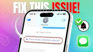 How to Solve iPhone Has Notifications Silenced Issue on Focus Mode Manage Your Notifications