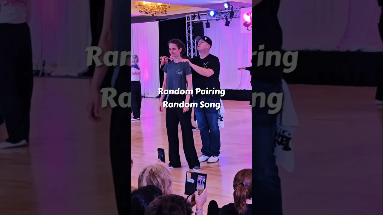 Never been led by the ponytail before 🤪😂 #improv #westcoastswing