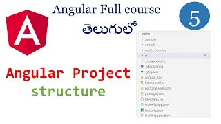 Angular project structure Angular project files Angular structure in Telugu Angular tutorials
