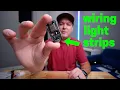 Wiring 24v RGB COB Light Strips with a ESP8266 using WLED