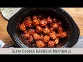 Slow Cooker Barbecue Meatballs Saucy Sweet and Perfect for Any Occasion