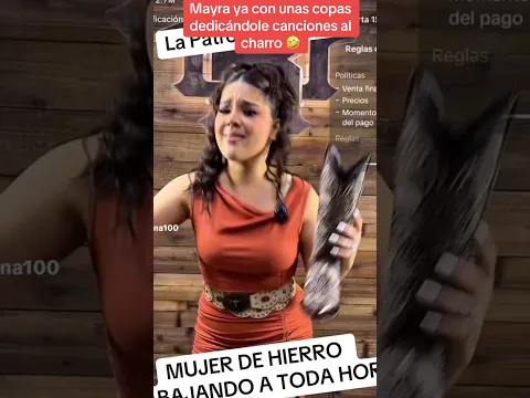 Mayrita Alejandra dedicándole canciones al charro 😱 #elcharrodemexico #mayrita