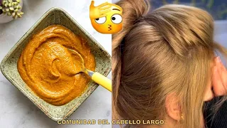 😱ACLARA TU CABELLO 2 TONOS SEAS MORENA O RUBIA💛con este remedio casero 100% *MANZANILLA Y CALENDULA*