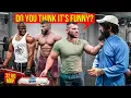 Lagu The Cleaner was SCARED | Aggressive bodybuilder vs 32KG MOP GYM PRANK