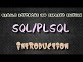 SQL PLSQL introduction Oracle 10g RDBMS sample programs