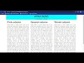 create news website column using Bootstrap