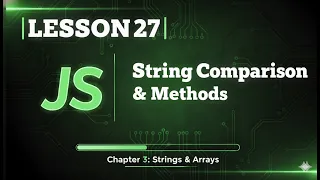 027 JS String Comparison Methods