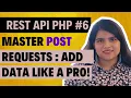 Handle POST Requests in PHP Securely Send Save Data