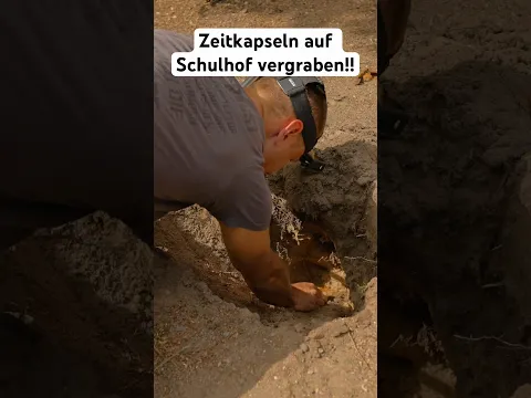 Kann ich mit dem METALLDETEKTOR die vergrabenen ZEITKAPSELN finden? 🤔 #metalldetektor #schatzsuche