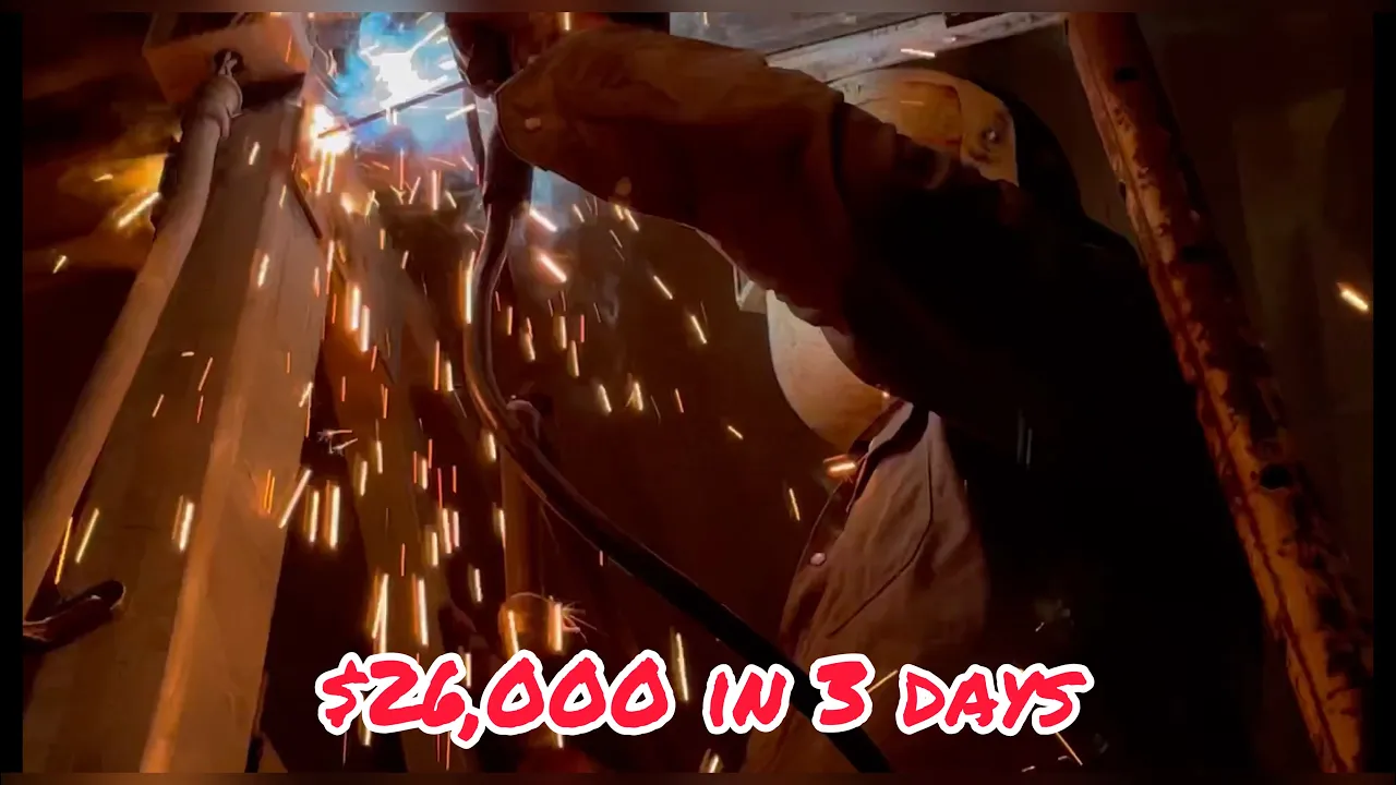 $26000 in 3 Days ( Rotten Column Replacement Job )