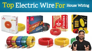Top 5 Best Electrical Wires in India | घर की वायरिंग के लिए बेस्ट वायर? Polycab, Havells, Finolex
