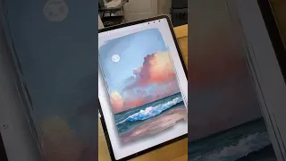 Procreate Ocean Landscape Tutorial