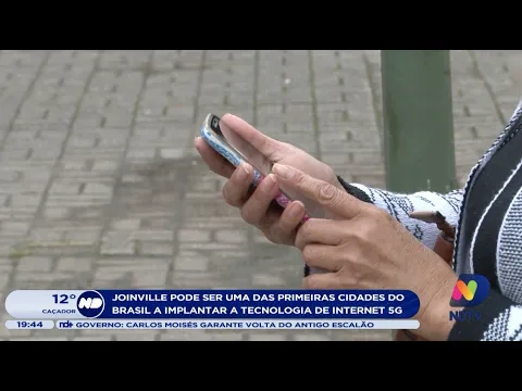 Joinville pode ser uma das primeiras cidades do Brasil a implantar a tecnologia de internet 5G