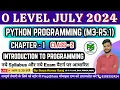 Day-2 Python Programming M1-R5 1 O Level Python Programming M1-R5 For O Level PreptShala