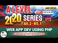 Day-2 A Level A9 2-R5 1 Web Application Development using PHP MCQ 20-20 Series GyanXp