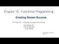 Functional Programming Part 8 - Creating Streams
