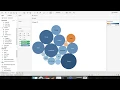 Tableau Tutorial - Packed Bubbles