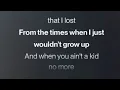 Superman - Morgan Wallen (Lyric Video) | Heartfelt Country Song