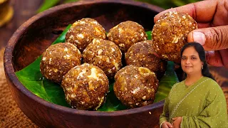 சாப்பிட்டவங்க எல்லாரும் Recipe கேட்பாங்க நீங்களே ஆச்சரியப்படுவீங்க | Aval Laddu Recipe In Tamil