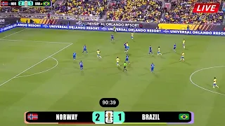 live brazil vs norway extended highlights fifa world cup 2026 round of 16