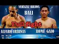 Lagu Boxing Fighting Bali  Eligio Raimundo fo KO  🇹🇱 vs  Alvaro Pattiata 🇮🇩