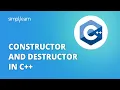 Constructors And Destructors In C Constructors In C C Tutorial For Beginners Simplilearn