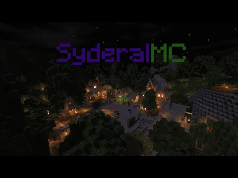 Minecraft server video for SyderalMC