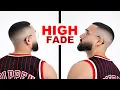 FLAWLESS HIGH FADE BEARD HAIRCUT TUTORIAL