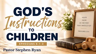 God's Instructions to Children