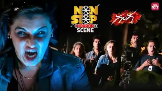 terrifying ghost entry scene ganga movie ultimate horror moment lawrence taapsee sunnxt telugu
