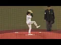 始球式でホームランを打たれる森七菜