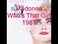 Madonna Who's That Girl 1987