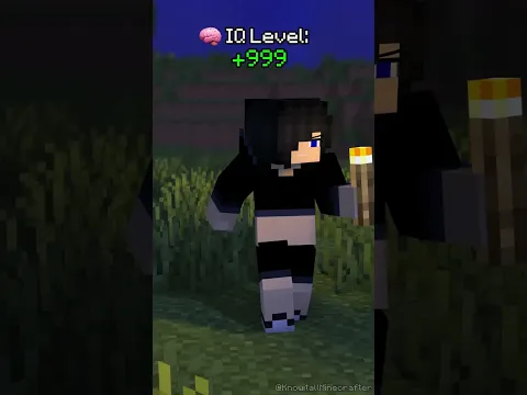 How Different IQ Players face a Creeper - Minecraft Animation