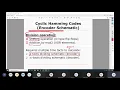 10 Cyclic Hamming code Part 3