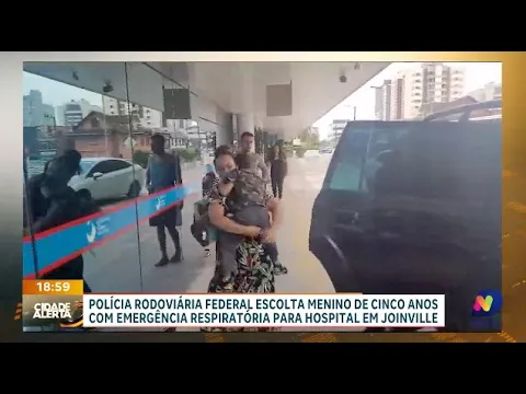 Heróis em ação: Polícia Rodoviária Federal escolta criança em situação de emergência até hospital